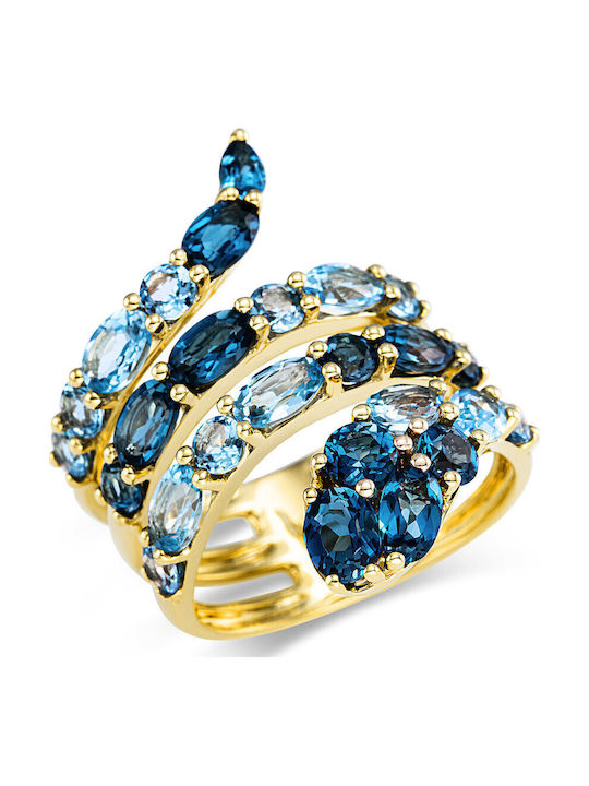 Diamond Group Femeie Inel cu Diamant din Aur 18K