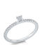 Diamond Group Single Stone with Diamond