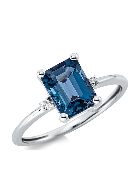 Diamond Group Single Stone with Diamond