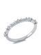 Diamond Group Femeie Inel cu Diamant din Aur alb 18K
