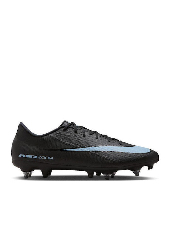 Nike Mercurial Vapor 16 Academy SG Ποδοσφαιρικά Παπούτσια με Τάπες Μαύρα Nike Mercurial Vapor 16 Academy SG Ποδοσφαιρικά Παπούτσια με Τάπες Μαύρα