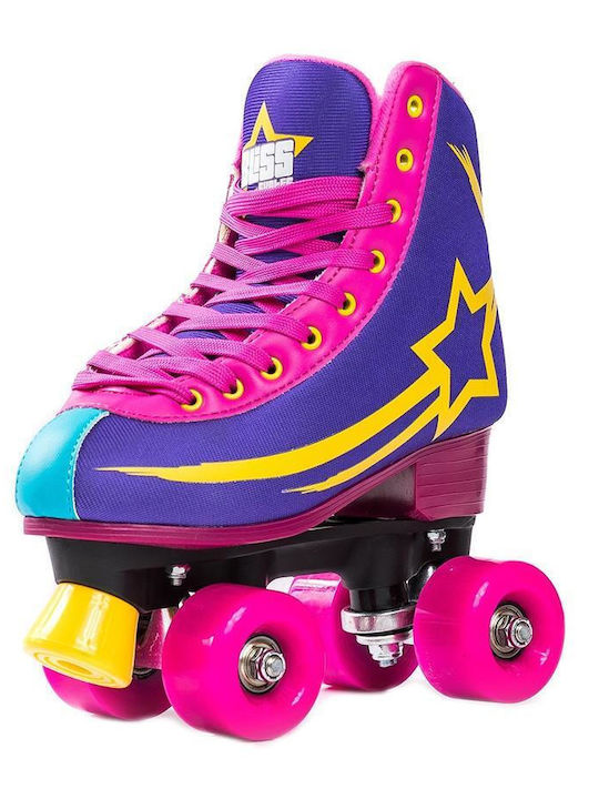 Pegas Bliss Star Inline Rollers Μωβ Ενηλίκων/Παιδικά Pegas Bliss Star Inline Rollers Μωβ Ενηλίκων/Παιδικά