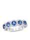 Kiriakos Gofas Damen Ring mit Diamant aus Weißgold 18K