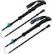 AlpinPro Pair of Compact Aluminum Fast Lock Tre...