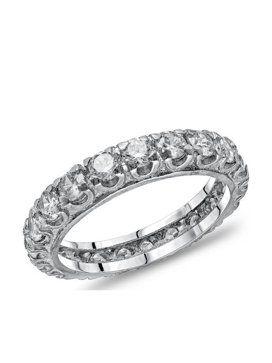 Kiriakos Gofas Damen Ewigkeitsring aus Silber