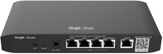 Ruijie RG-EG105G-P v3 Router με 4 Θύρες