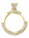 Kiriakos Gofas Charm with Stones made of 14K Gold
