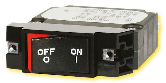 Fuse Switch m/y Rocker 1 Pole AC/DC 50A Blue Sea Systems 18.re.60198
