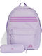 adidas Classic School Bag Backpack Purple