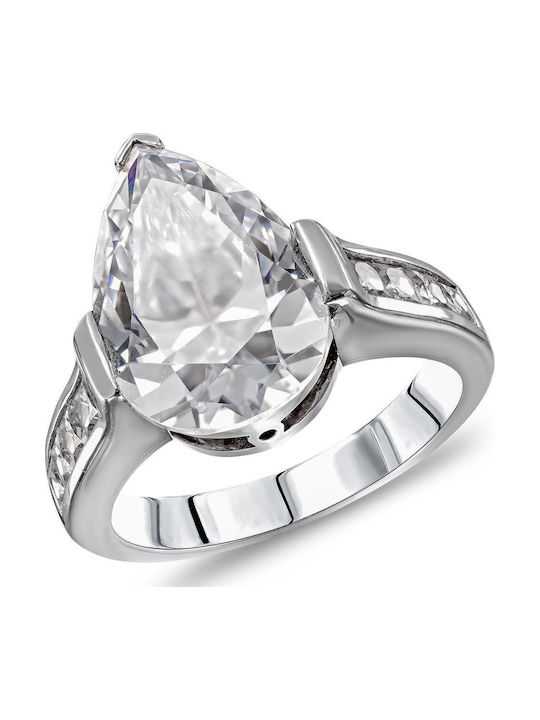 Kiriakos Gofas Einzelstein aus Weißgold 14K