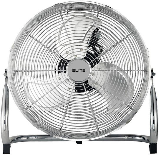 Elite Bodenventilator 65W Lüfterdurchmesser 40.5cm Silber