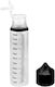 Empty Bottle Marked Easy Filling 60ml Black Cap