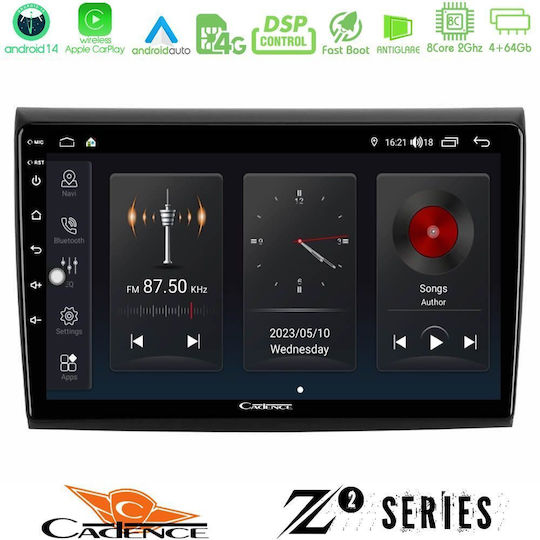 Bizzar Автомобилна Аудио Система (Блутут/USB/WiFi/GPS/Apple-Carplay/Android-Auto) с Тъчскрийн 9"