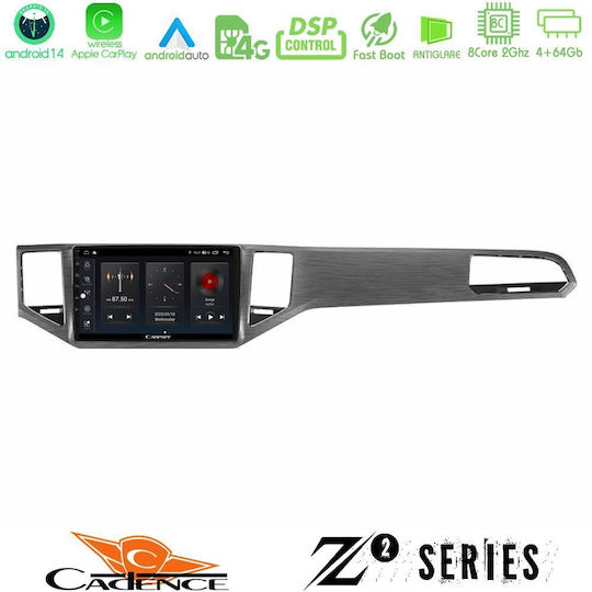 Bizzar Car Audio System for Volkswagen Sportsvan / Golf Sportsvan 2014-2020 (Bluetooth/USB/WiFi/GPS/Apple-Carplay/Android-Auto) with Touch Screen 9"