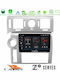 Bizzar Car Audio System Hummer H2 2008-2009 (Bluetooth/USB/WiFi/GPS/Apple-Carplay/Android-Auto) with Touch Screen 9"