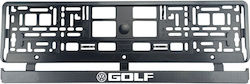 Set 2 Pieces Carbon License Plate Frame VW Golf