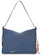 Dunkelblaue Damen-Schultertasche
