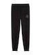 Pantaloni de Trening pentru Copii Negru Essentials