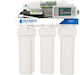 Filtrato Water Filter Replacement Reverse Osmosis (RO) made of Activated Carbon 5" F100 Coffee Professional Digital 100GPD Booster 5 μm