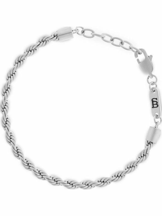 Steel & Barnett Ανδρικό Βραχιόλι από Ανοξείδωτο Ατσάλι