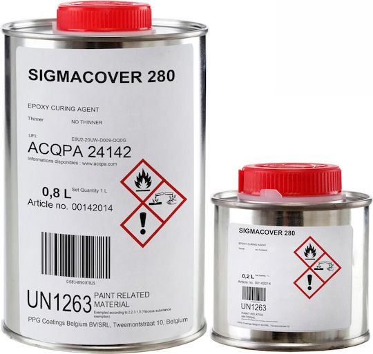Sigmacover 280 Marine Paint Epoxy Primer Yachts Boats Camping Trailers 1 L