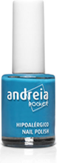 Andreia Professional Pocket Glossy Nagellack Hellblau 10,5ml