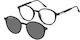 Sunoptic Trc-184 51 Magnetic Clip-On Prescription Eyeglass Frames