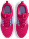 Star Runner Kids Sports Running Shoes with Hoop & Loop Closure Fuchsia