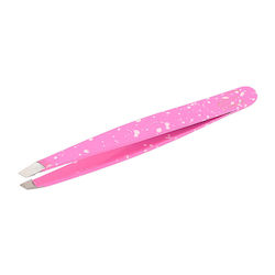 Curved Eyebrow Tweezer Fuchsia 12140