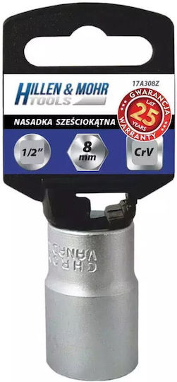 Dedra Καρυδάκι με Καρέ Υποδοχής 1/2" Διάμετρος 1/2" / 30