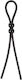 Black Adjustable Penis Ring Black M