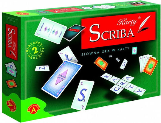 Board Game The Scribe Travel Game for 2-6 Players 9+ Years Old (PL) Alexander Toys