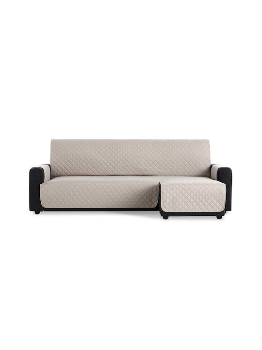 Sofazip Husă Elastică Canapea de colț Cappuccino 200εκ. 1buc