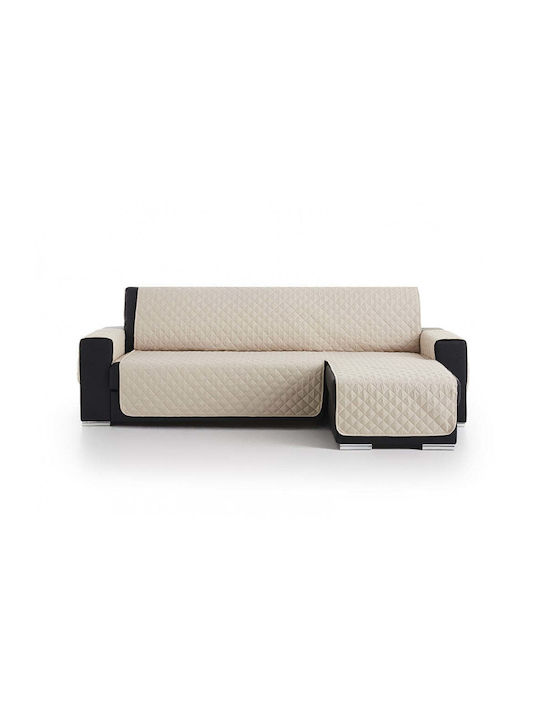Sofazip Elastic Cover for Corner Sofa Beige 280εκ. 1pcs SZMATCBEJ