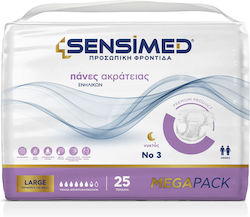 Sensimed Offene Inkontinenz-Windeln Nachts Megapack 25 Einheiten Große Sensimed Offene Inkontinenz-Windeln Nachts Megapack 25 Einheiten Große