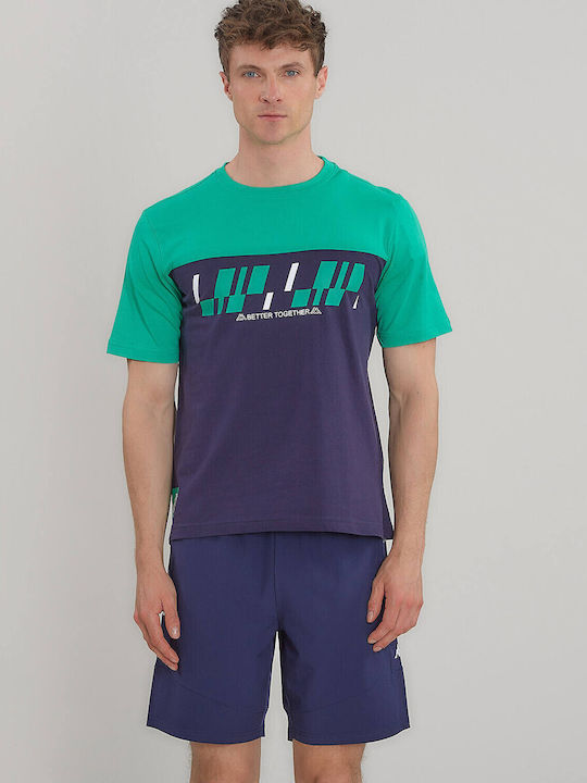 Kappa Gato Αθλητικό T-shirt Πρασινο