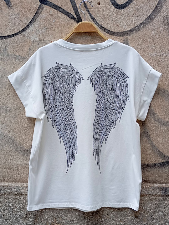 Γυναικείο T-shirt Λευκό
