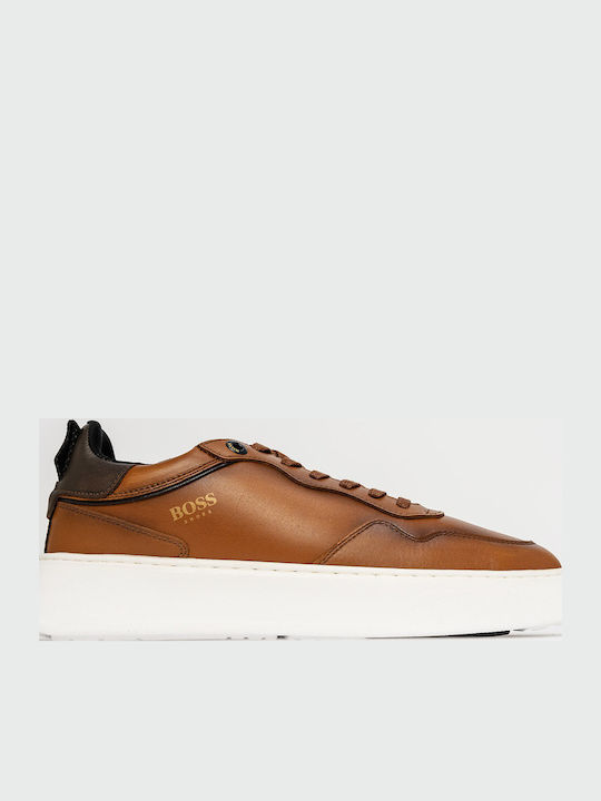 Boss Shoes Ανδρικά Sneakers Cognac Burn