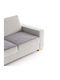 Sofazip Topper Husă Elastică Canapea cu două locuri Gri 65x130cm 1buc