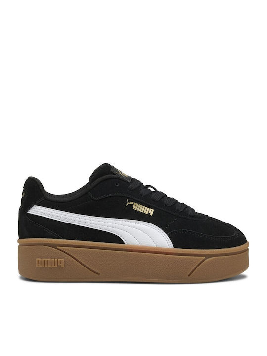 PUMA Club Ii Flatforms Sneakers Μαύρο