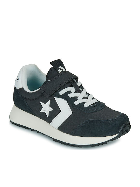 Omega Trainer Kids Sneakers with Scratch Black