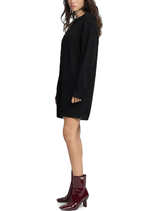 Replay Knitted Dress All Day Black