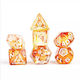 Dungeons & Dragons Adventure Dice Set Sorcerer Orange