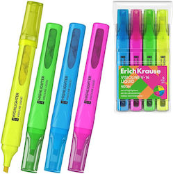 ErichKrause Visioline V-14 Markeri Subliniați Neon ErichKrause Visioline V-14 Markeri Subliniați Neon