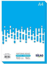 Skag Colored Collage Cardboards Zazoo Turquoise...