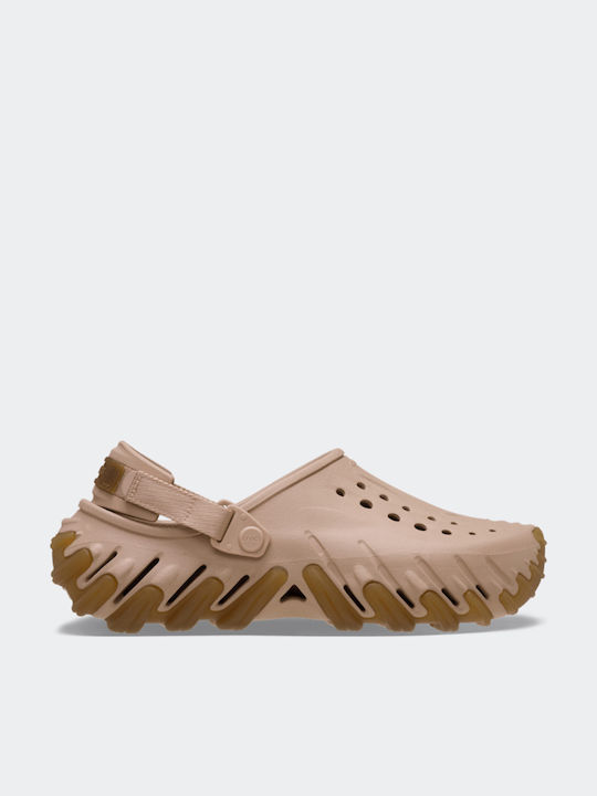 Crocs Echo Femei Sabot Roz 211675-7AF | Skroutz Romania