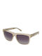 Guess Unisex Ochelari de soare cu Bej Cadru și Gri Degrade Lentilă GU00222 57Z