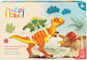 HappiHobbi Jucărie Magnetică De Construcție Dinozauri Pentru Copii 4+ Ani