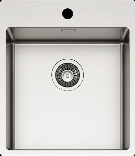 Elleci LIM400SAC Ένθετος Inox Μ44xΠ51cm Ασημί Elleci LIM400SAC Ένθετος Inox Μ44xΠ51cm Ασημί