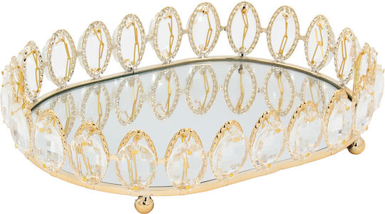 Keskor 43150-3 Metallic Decorative Tray Keskor 43150-3 Metallic Decorative Tray